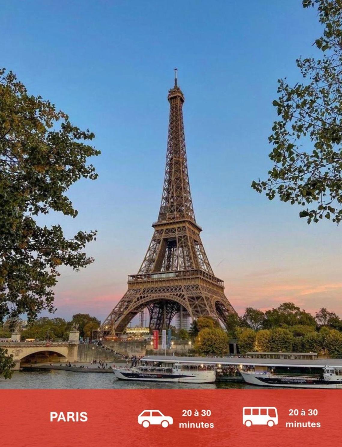 Le Nid Chic Apartment Villiers sur Marne Bagian luar foto