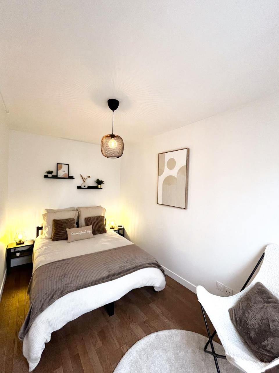 Le Nid Chic Apartment Villiers sur Marne Bagian luar foto