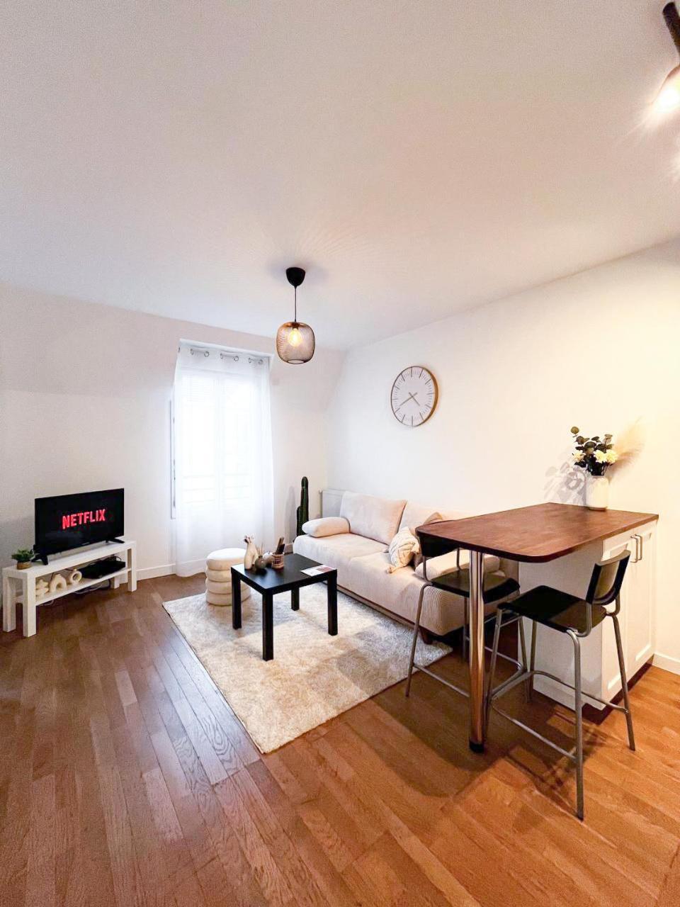 Le Nid Chic Apartment Villiers sur Marne Bagian luar foto